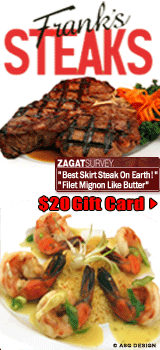 Frank's Steaks Restaurant, Rockville Centre & Jericho, NY